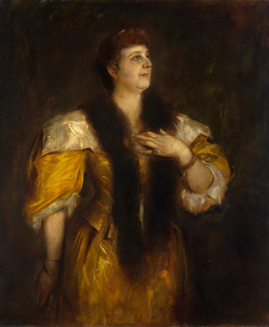 Maria Ilona (Helene) hrabina Erdödy autorstwa Franz von Lenbach