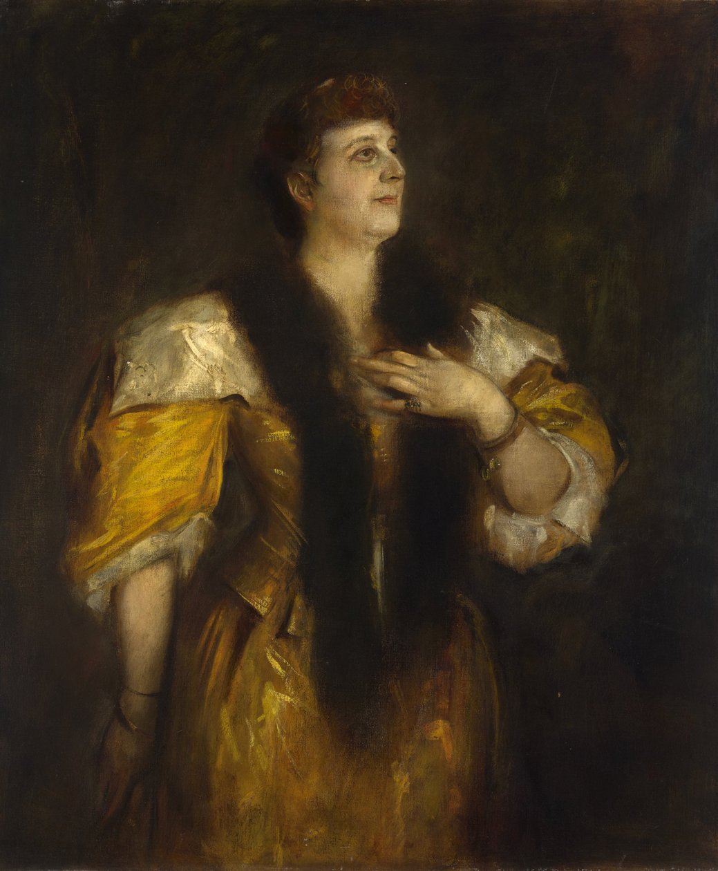 Maria Ilona (Helene) Gräfin Erdödy autorstwa Franz von Lenbach