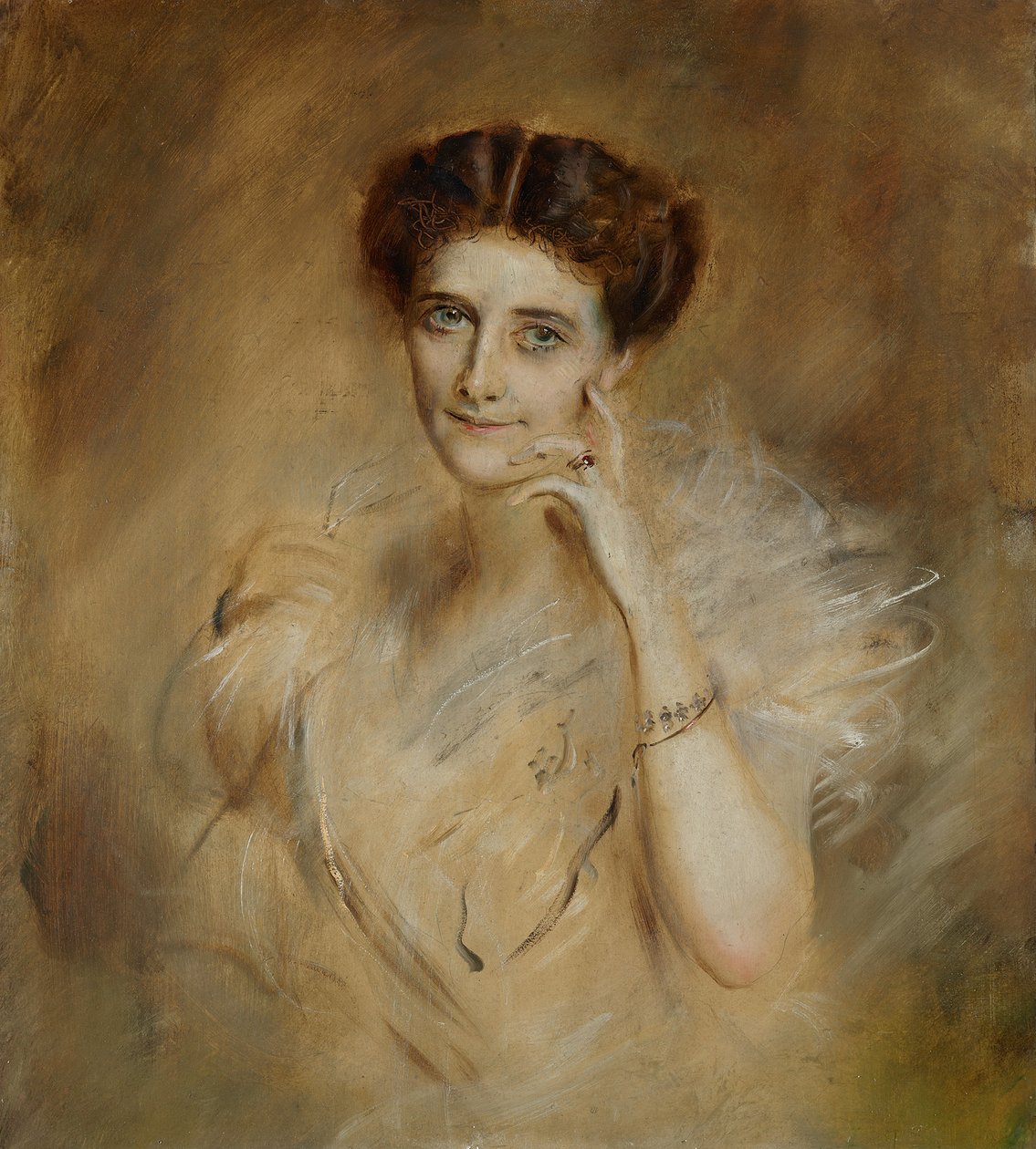Mary Lady Curzon autorstwa Franz von Lenbach