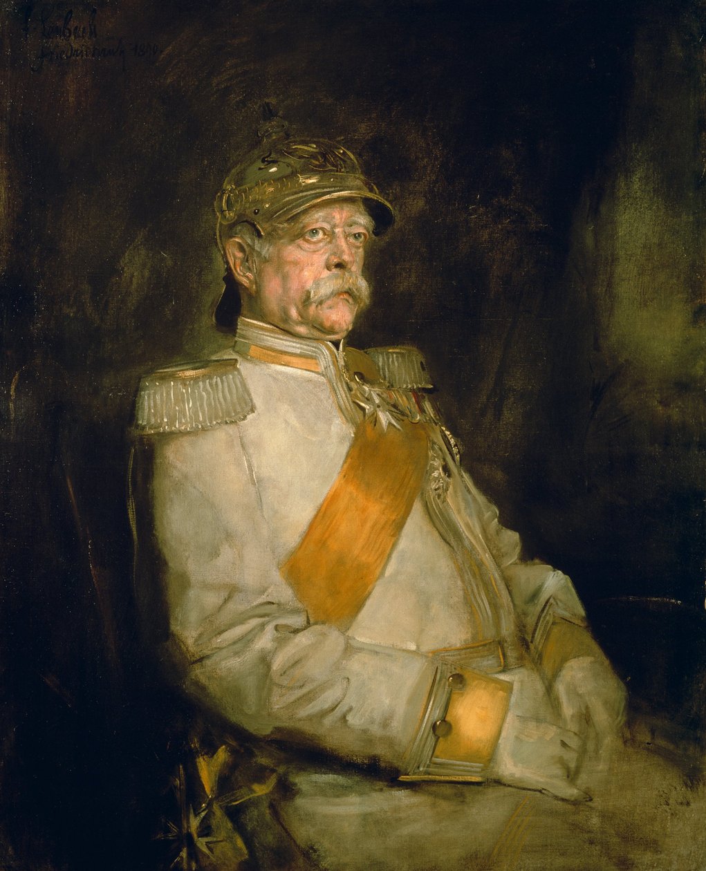 Otto Książę Bismarck autorstwa Franz von Lenbach