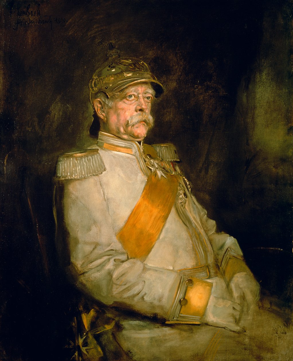 Otto, książę Bismarck autorstwa Franz von Lenbach