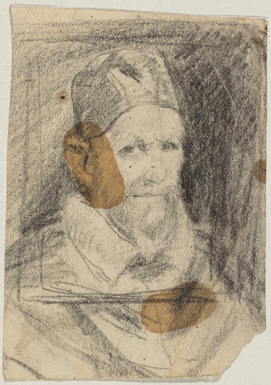 Papież Innocenty X według Velázqueza autorstwa Franz von Lenbach