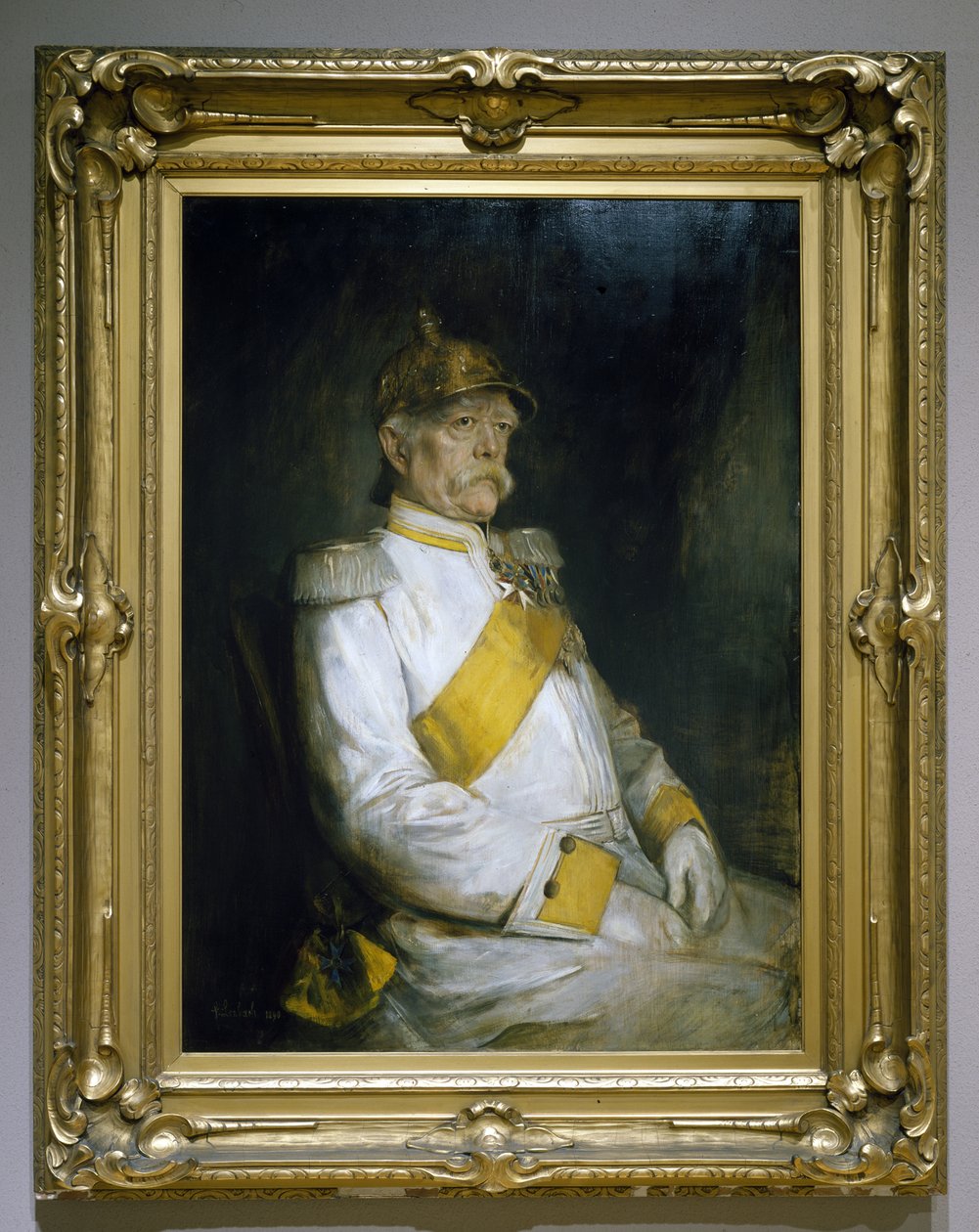 Portret Otto Eduarda Leopolda von Bismarcka autorstwa Franz von Lenbach
