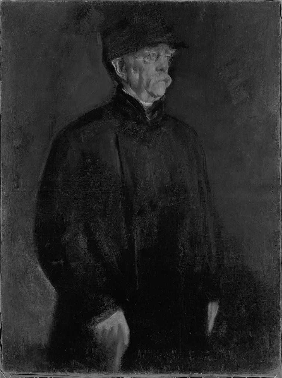 Książę Otto von Bismarck, 1896. autorstwa Franz von Lenbach