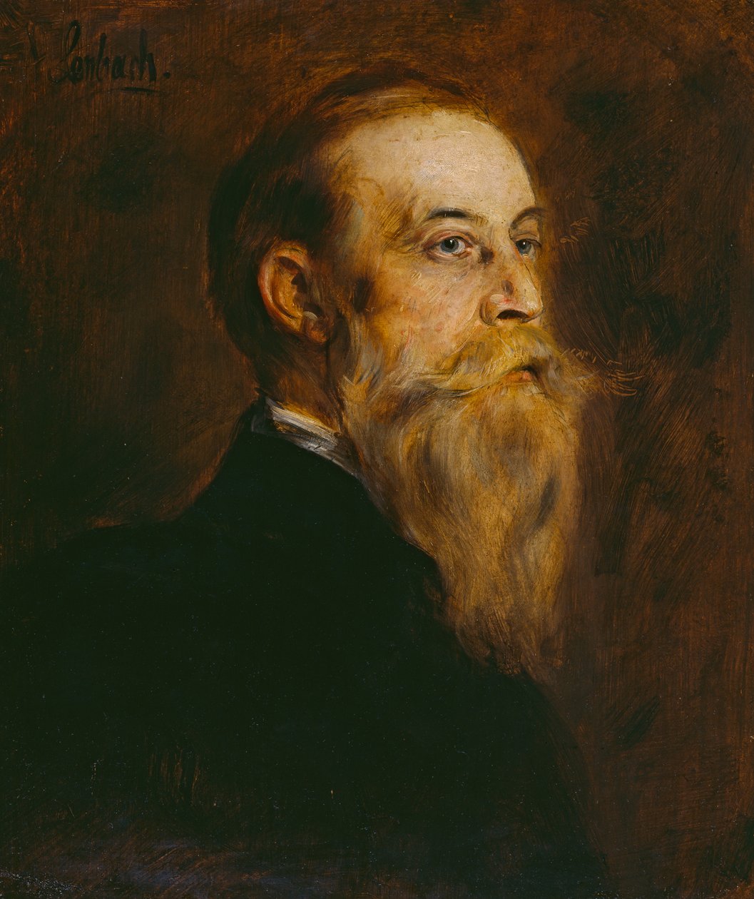 Reinhold Begas autorstwa Franz von Lenbach