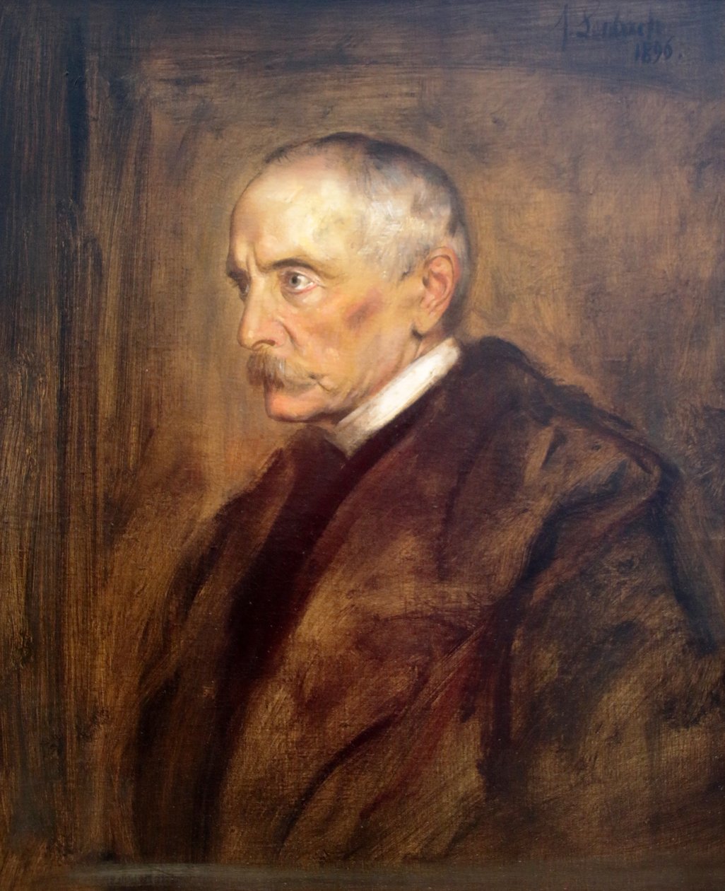 Ritratto di Clovis z Hohenlohe autorstwa Franz von Lenbach