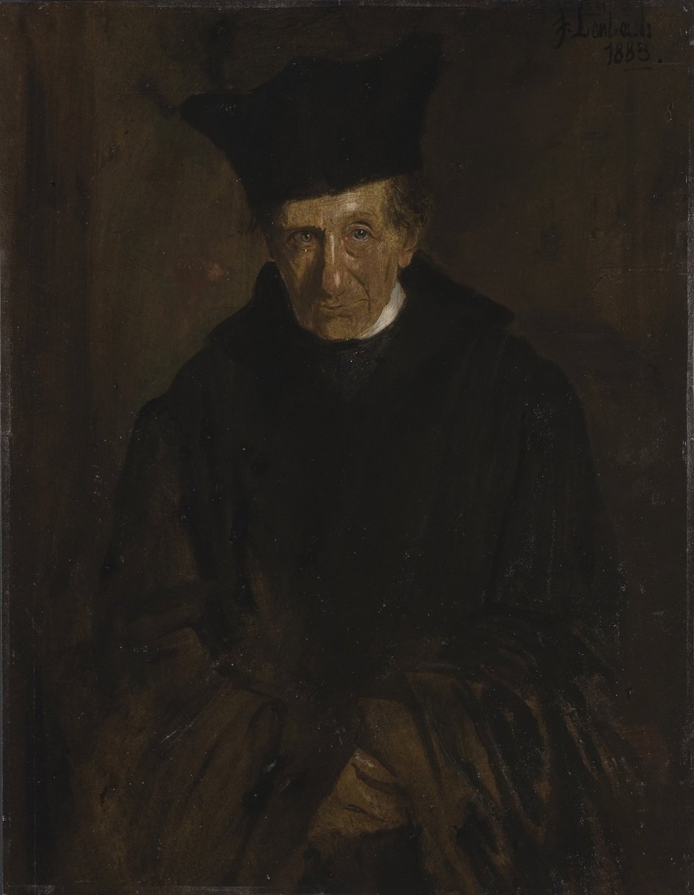 Teolog Ignaz von Döllinger autorstwa Franz von Lenbach