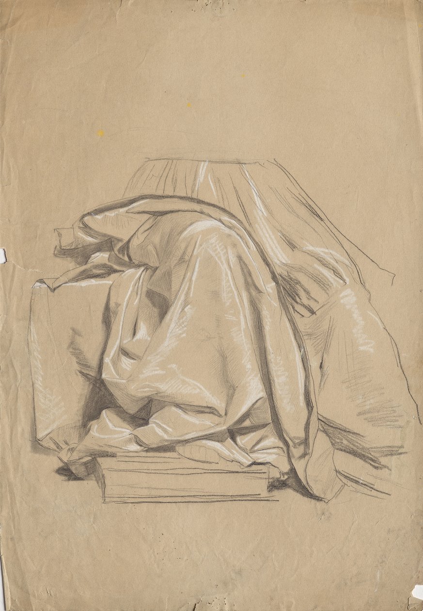 Draperiestudia autorstwa Franz von Matsch