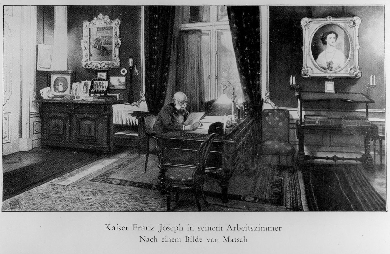 Franciszek Józef autorstwa Franz von Matsch