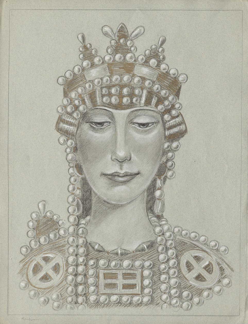 Cesarzowa Teodora autorstwa Franz von Matsch