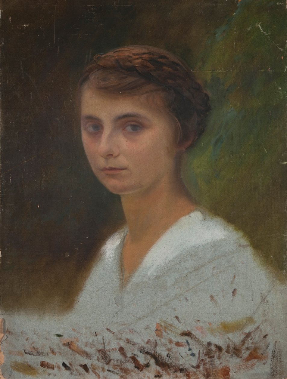 Therese von Matsch, córka artysty autorstwa Franz von Matsch