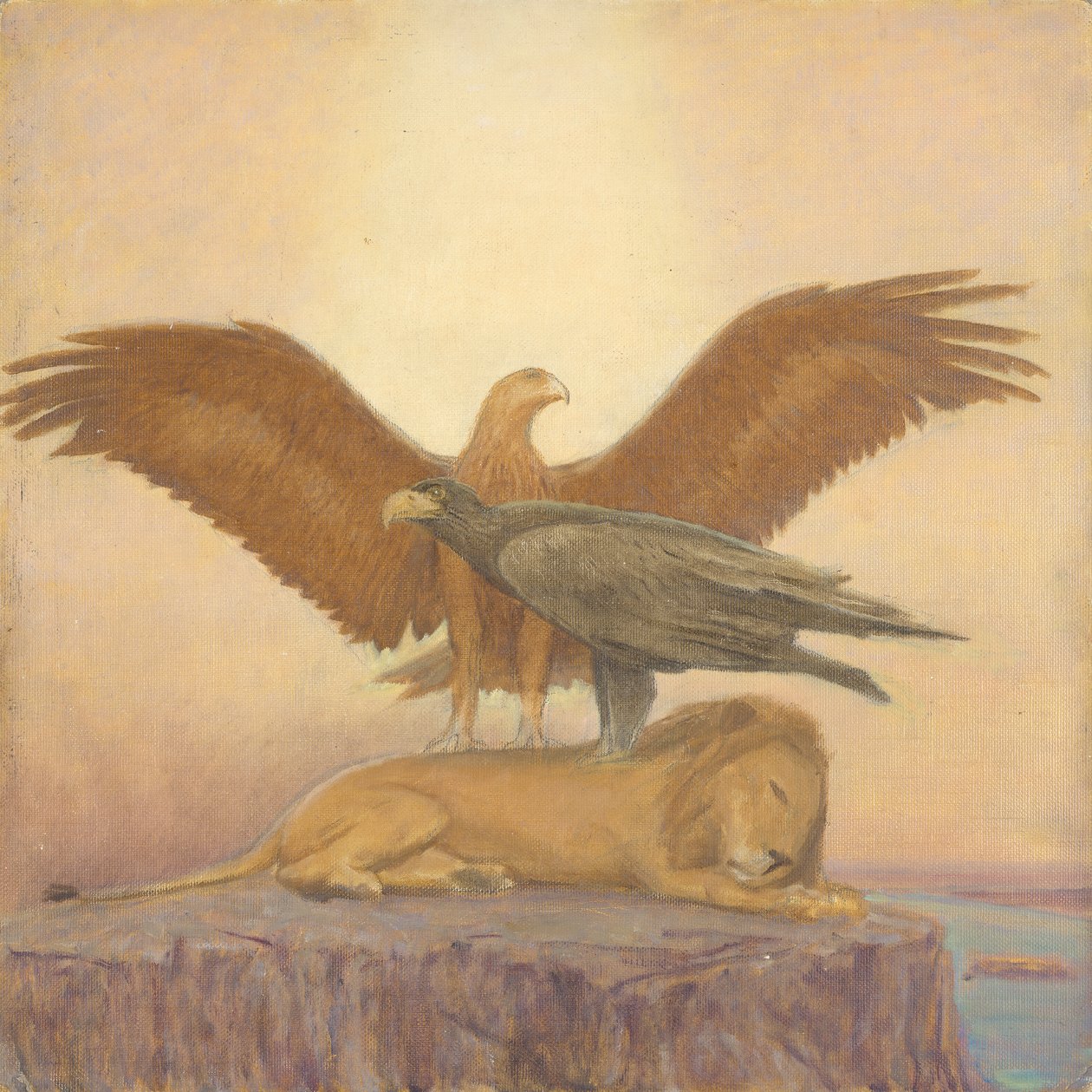 Badanie tygrysa autorstwa Franz von Matsch