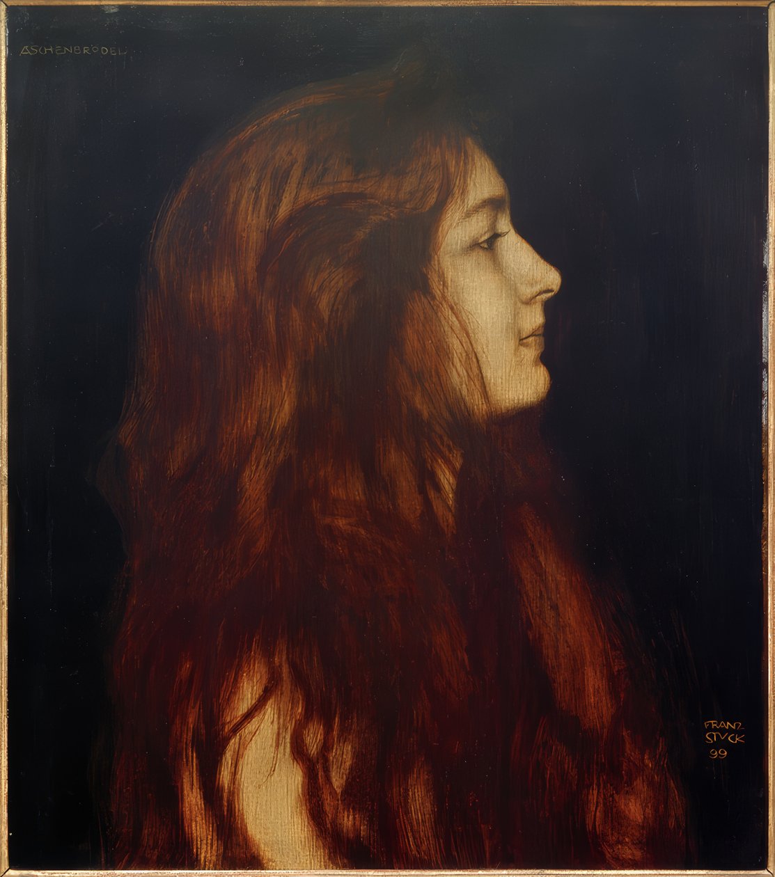 Kopciuszek autorstwa Franz von Stuck