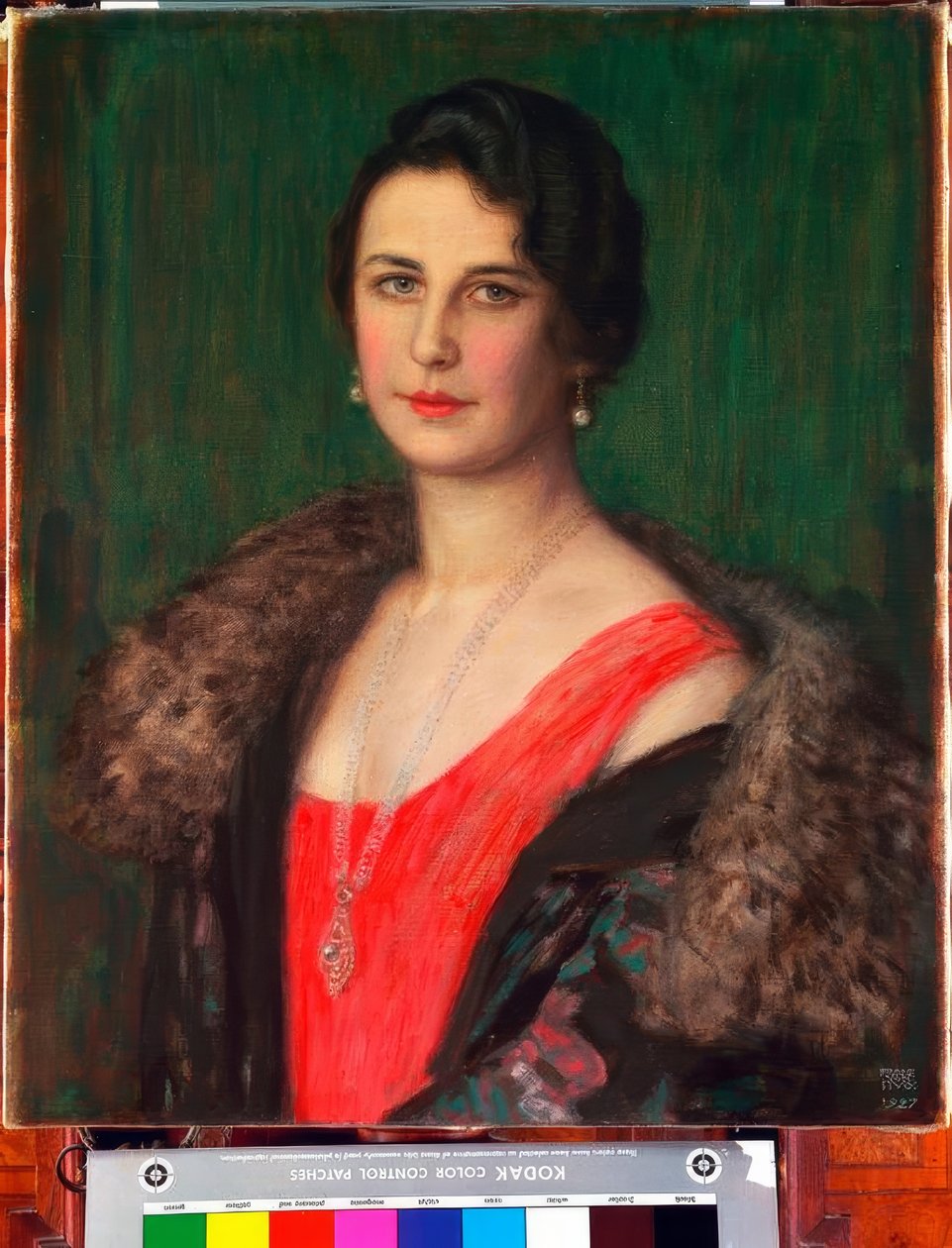 F. v. Stuck / Frau Patzak / Malarstwo, 1927 autorstwa Franz von Stuck