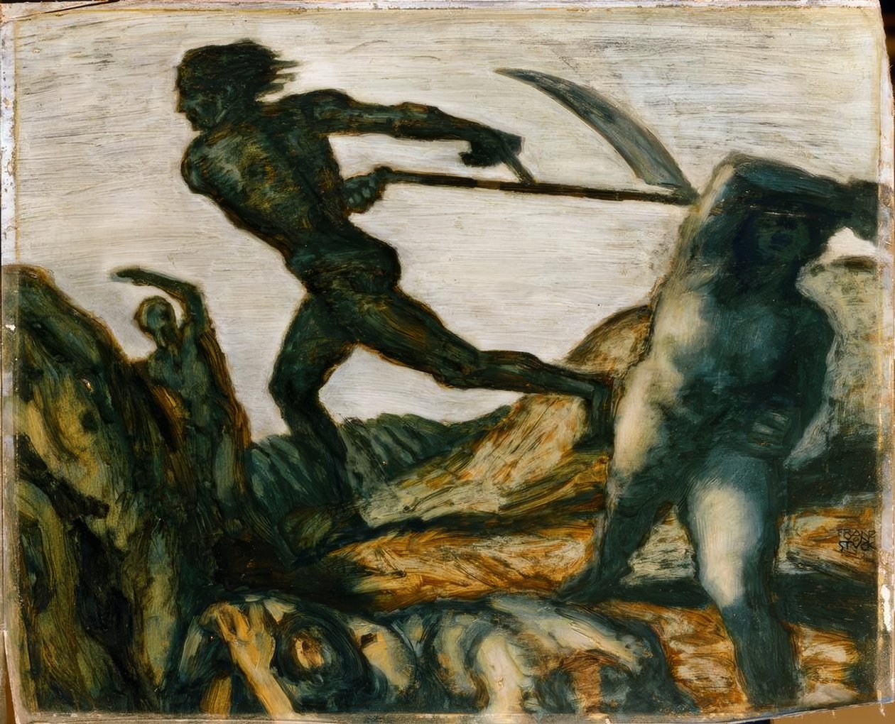 Franz von Stuck, Żniwiarz / obraz, ok. 1923 autorstwa Franz von Stuck