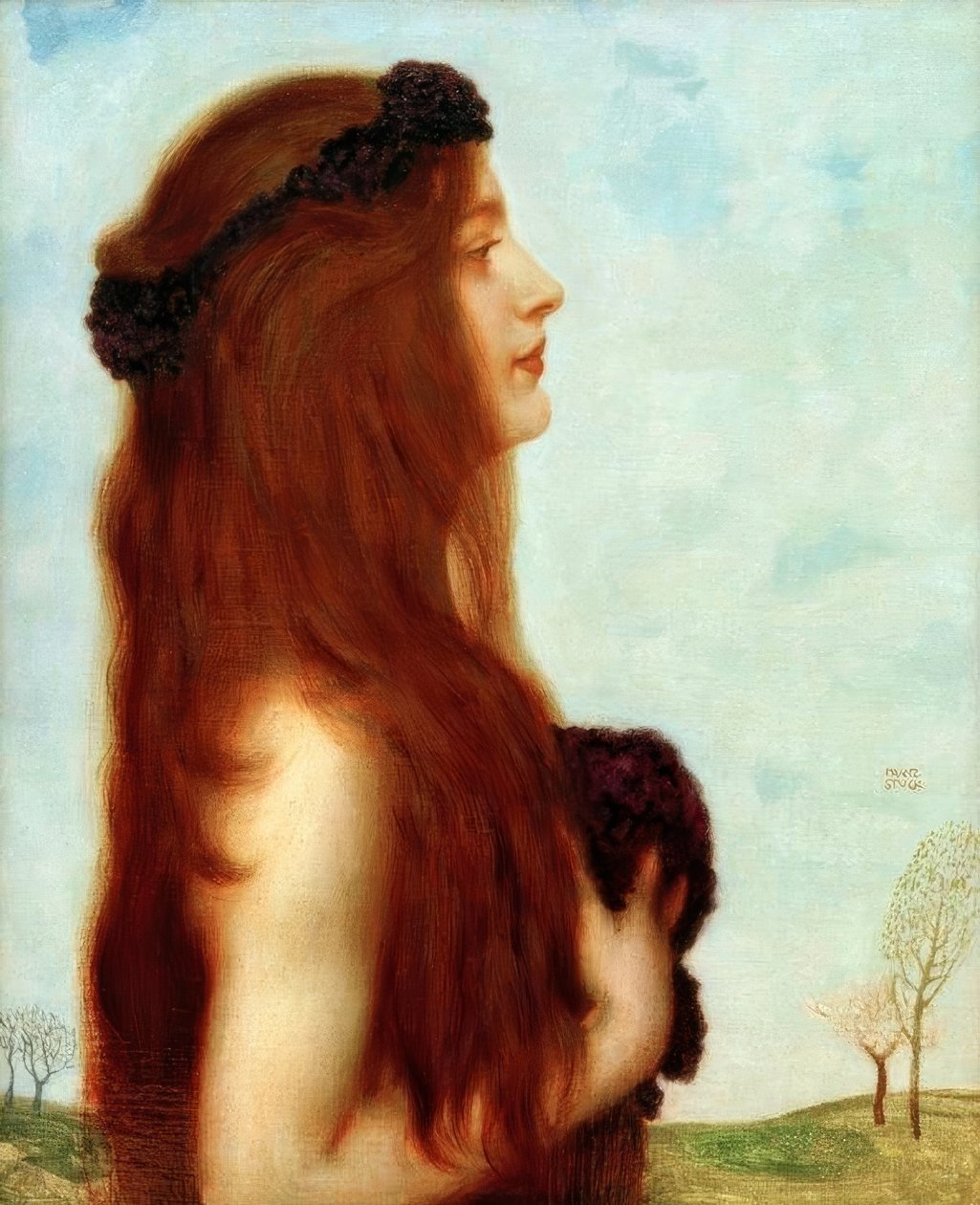 wiosna autorstwa Franz von Stuck