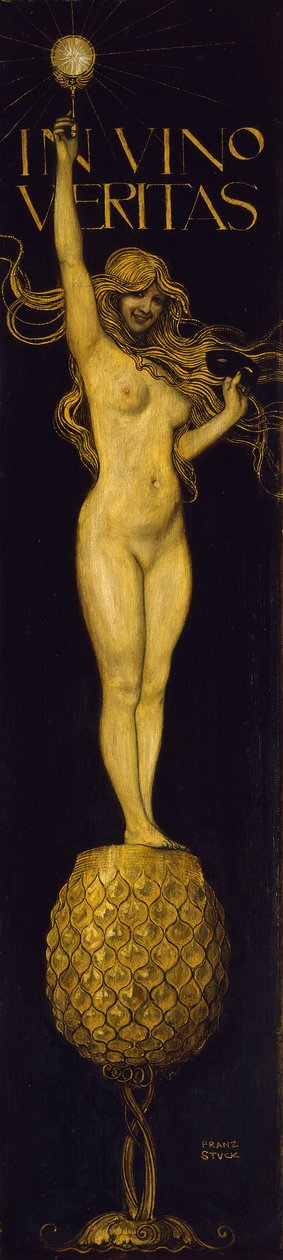 In vino veritas autorstwa Franz von Stuck