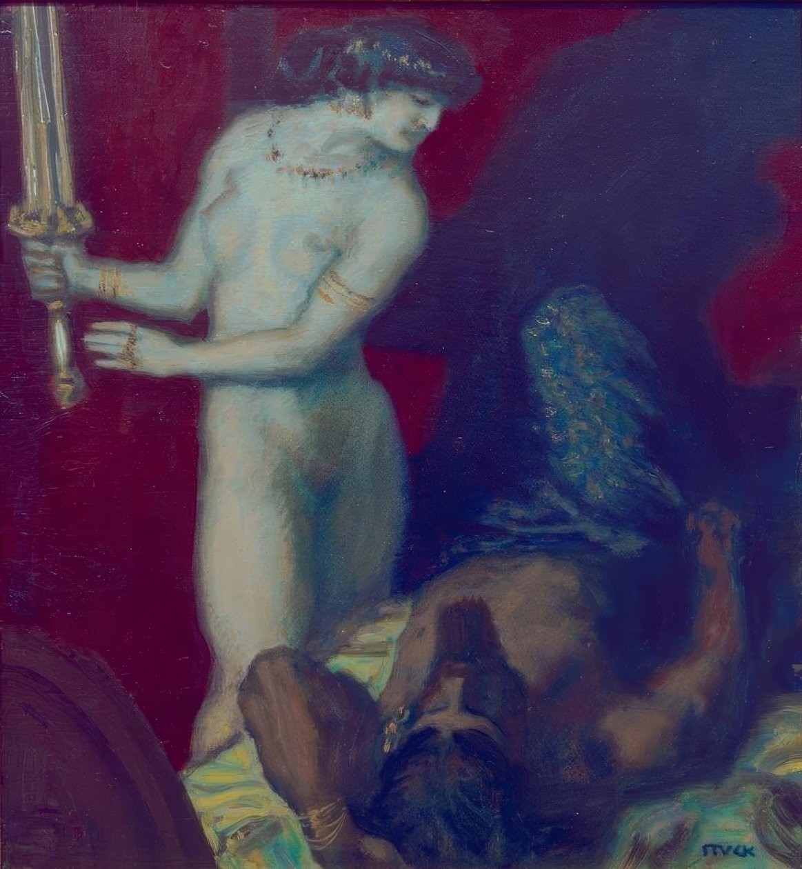 Judyta i Holofernes autorstwa Franz von Stuck
