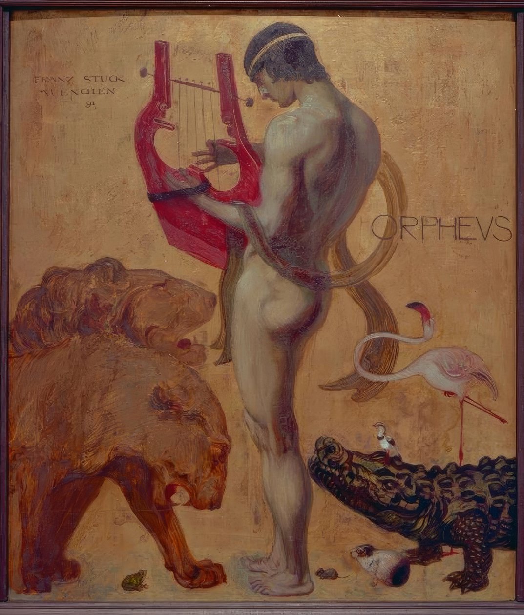 Orfeusz autorstwa Franz von Stuck