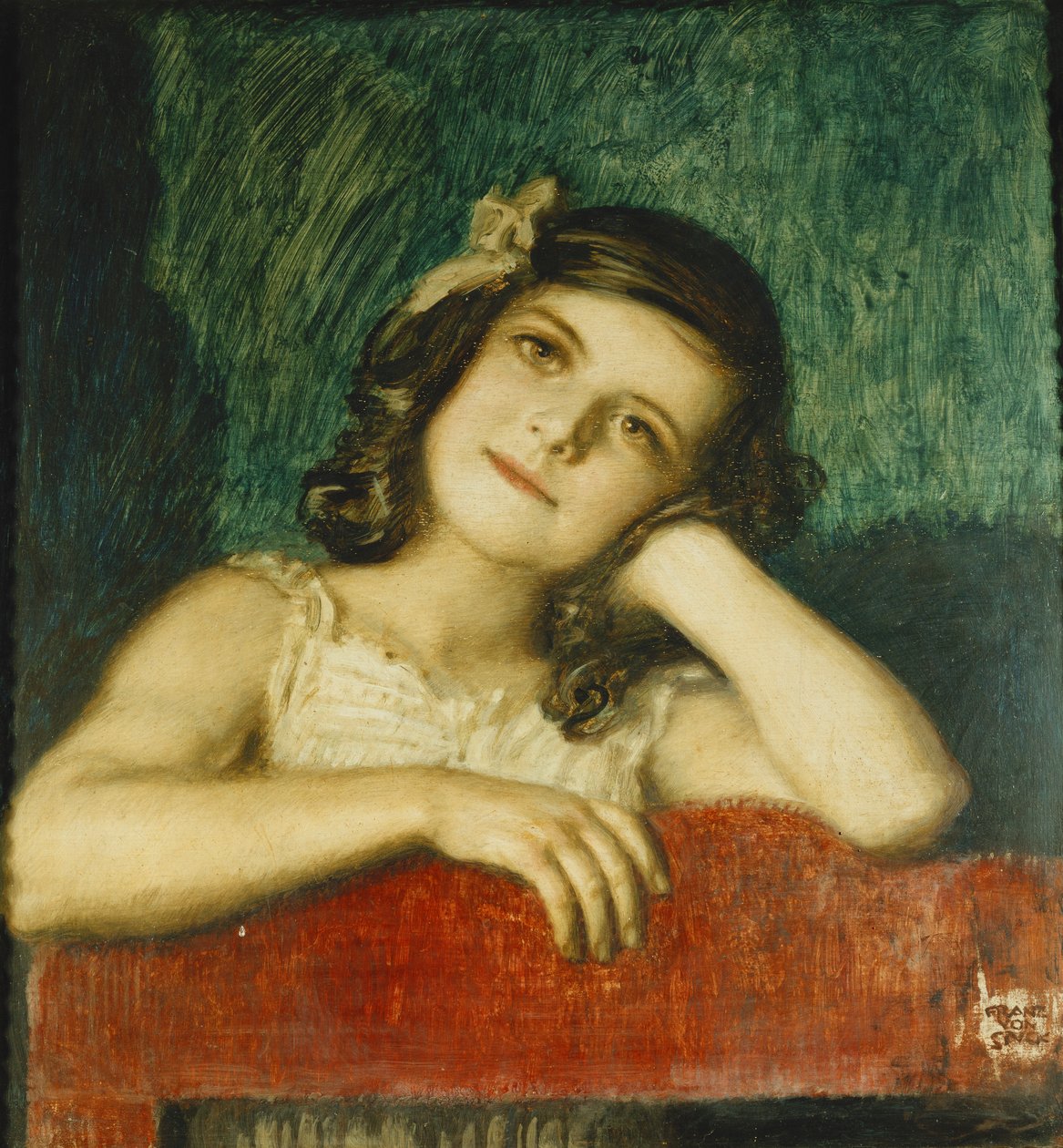 Portret Maryi Córki Artysty, autorstwa Franz von Stuck