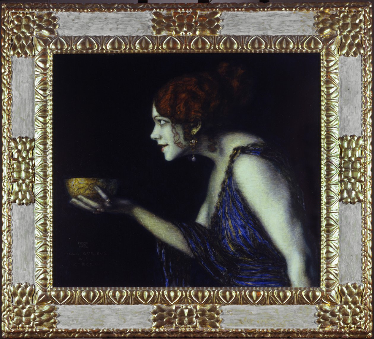 Tilla Durieux jako Circe autorstwa Franz von Stuck