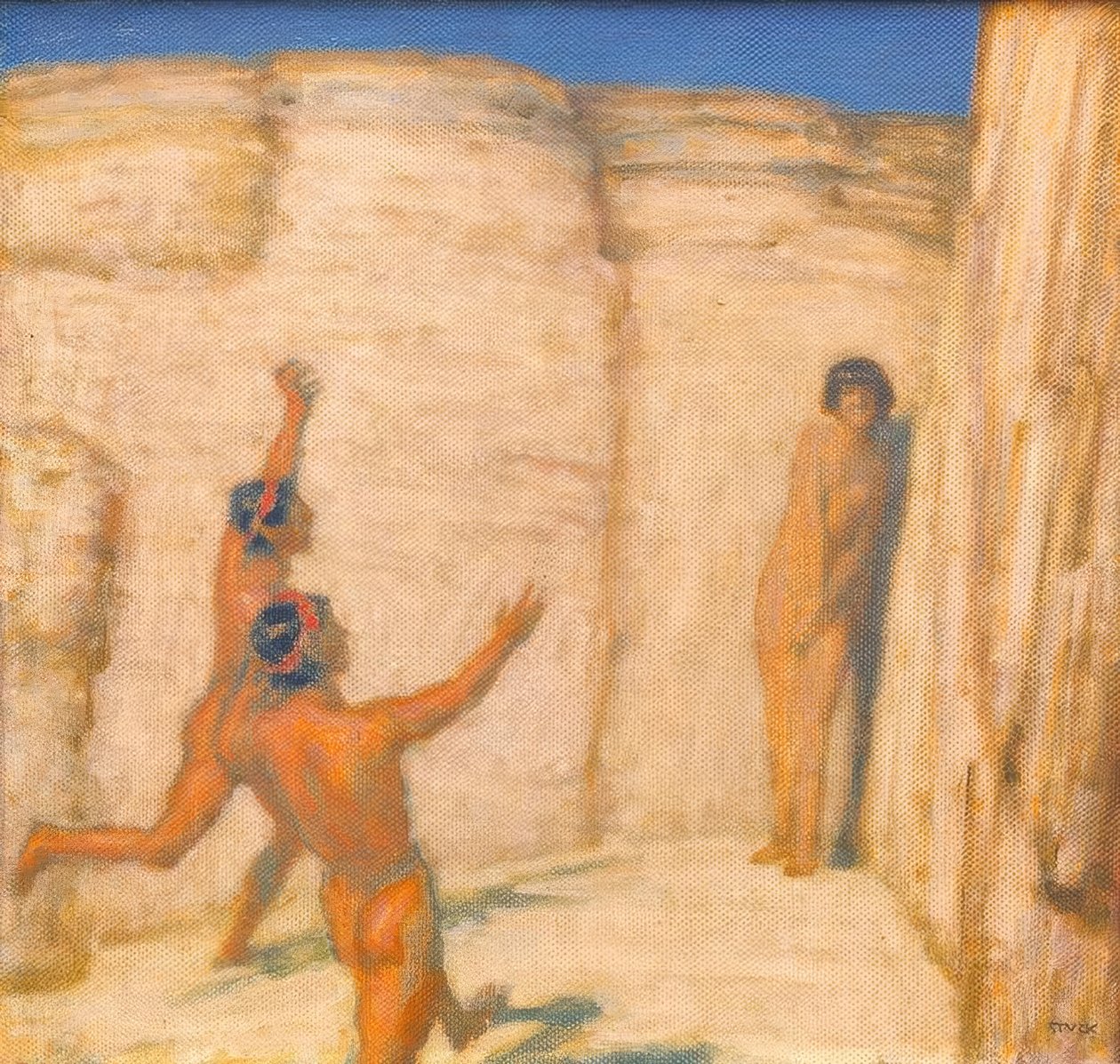 wyścigi autorstwa Franz von Stuck
