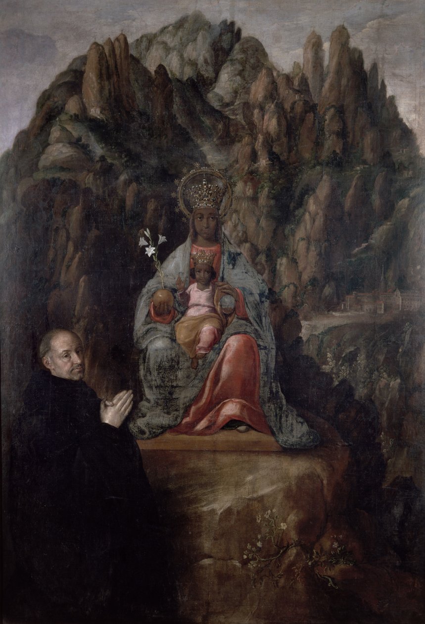Dziewica z Montserrat autorstwa Fray Juan Andres Rizi