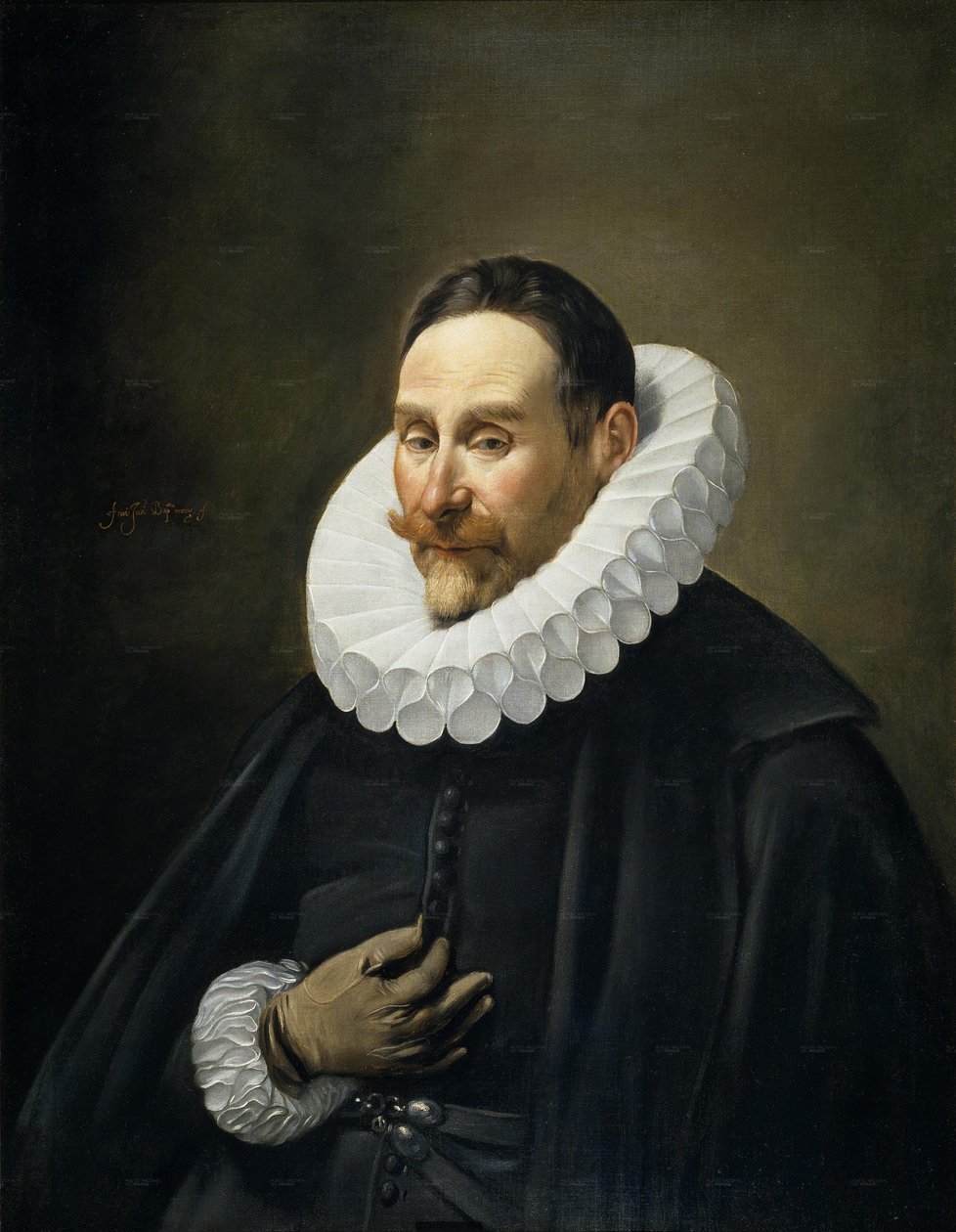 Portret dżentelmena, 1618-23 autorstwa Fray Juan Batista Maino or Mayno