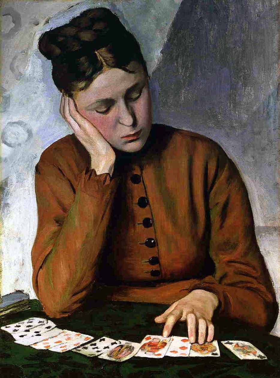Wróżka, 1869. autorstwa Frédéric Bazille