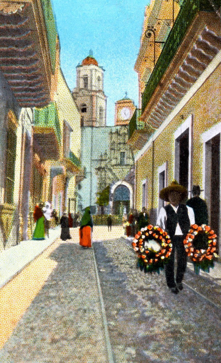 Guanajuato, Meksyk, 1910. autorstwa Fred Harvey