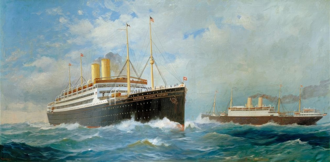 F.Pansing, portrety liniowca oceanicznego autorstwa Fred Pansing