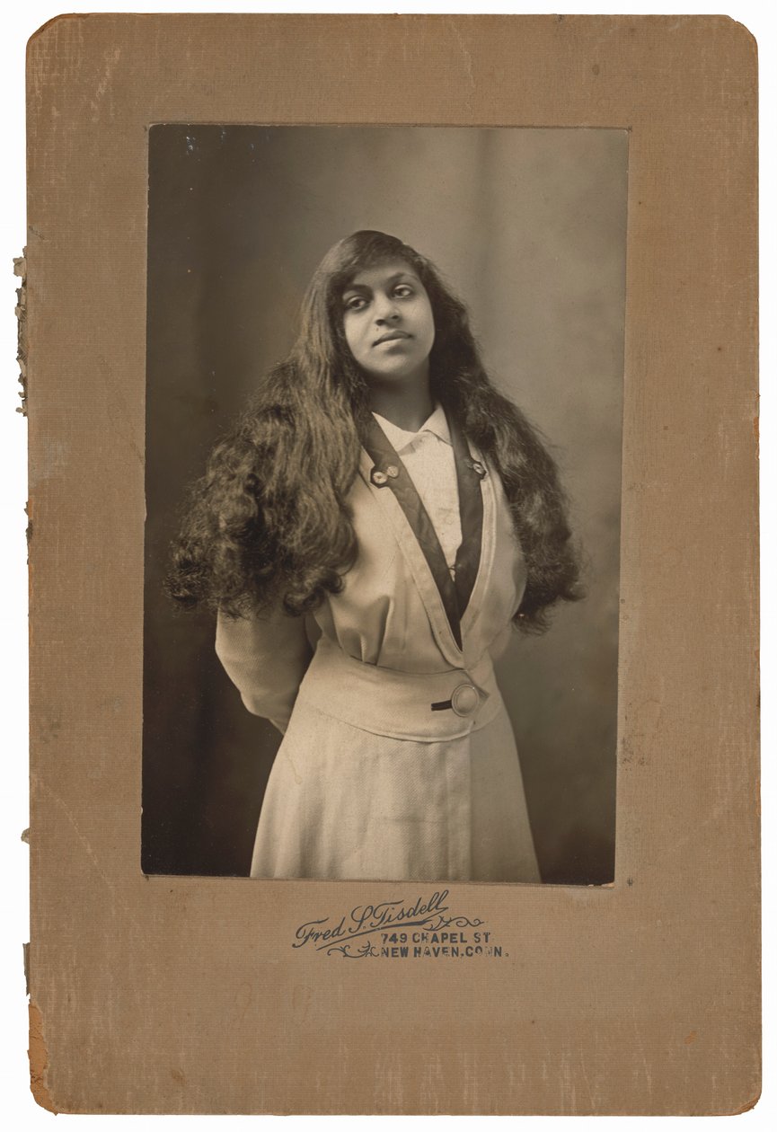 Portret kobiety, ok. 1910 (zdjęcie) autorstwa Fred S. Tisdell