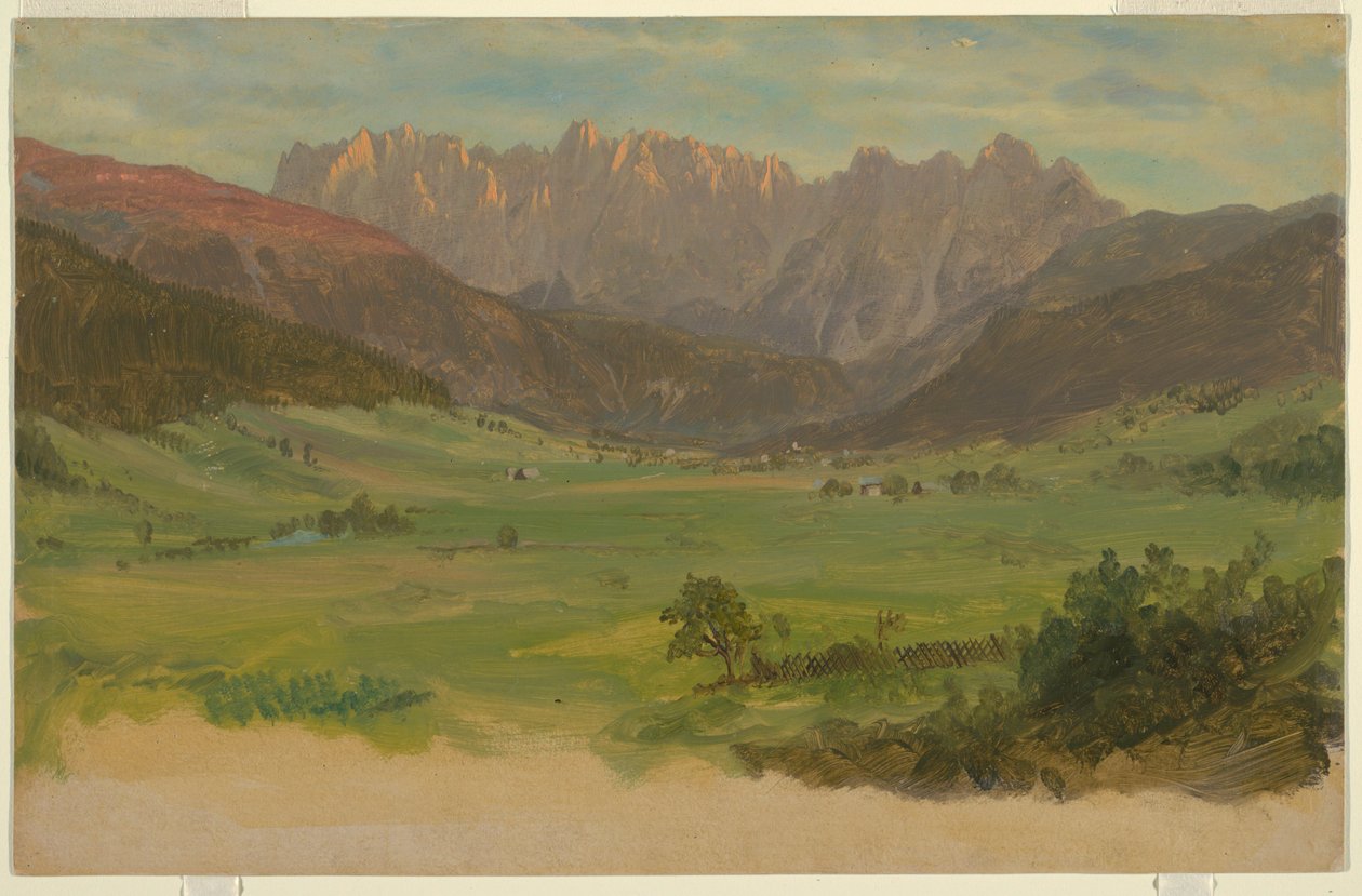 Alpejski krajobraz autorstwa Frederic Edwin Church
