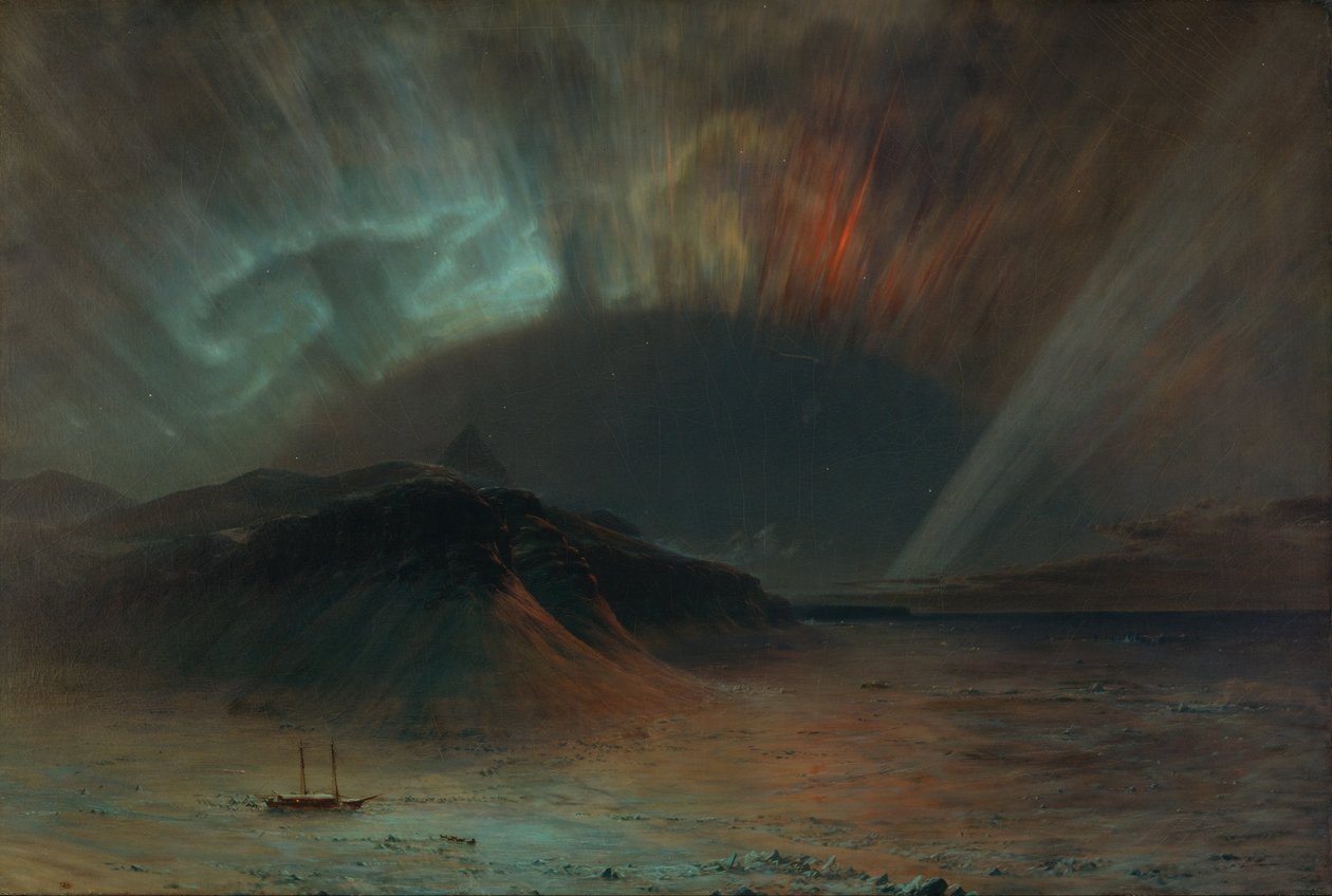 Zorza Polarna autorstwa Frederic Edwin Church