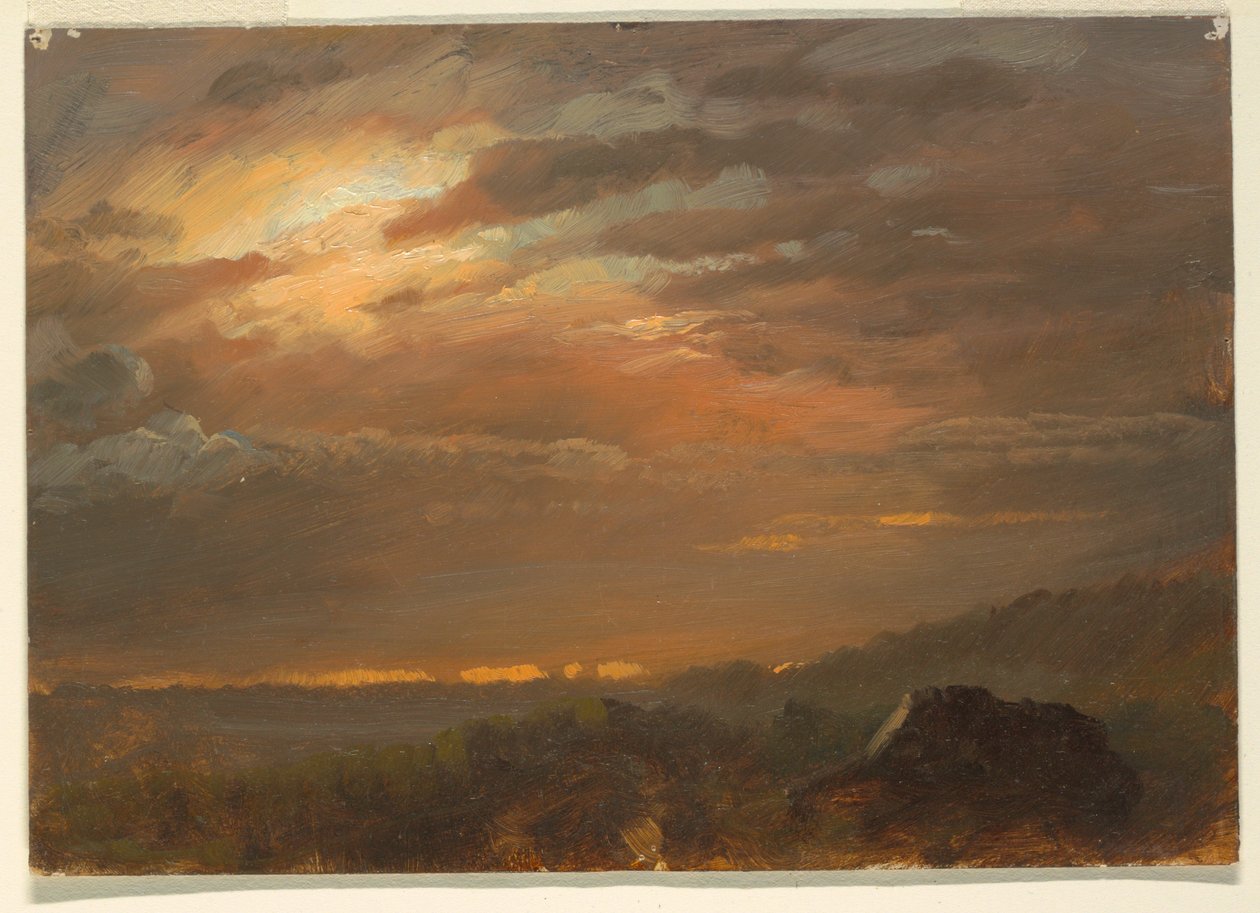 Badania w chmurze autorstwa Frederic Edwin Church