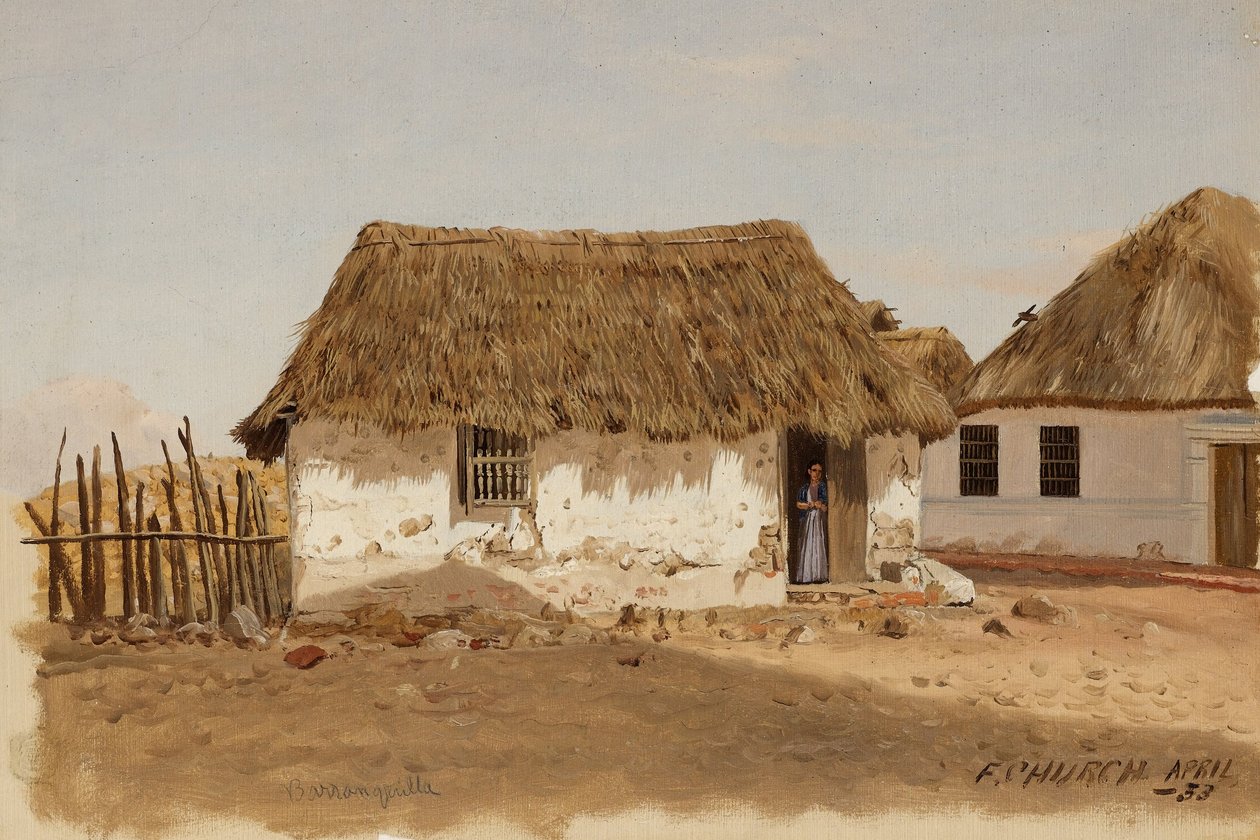 Kolumbia, Barranquilla, dwa domy autorstwa Frederic Edwin Church