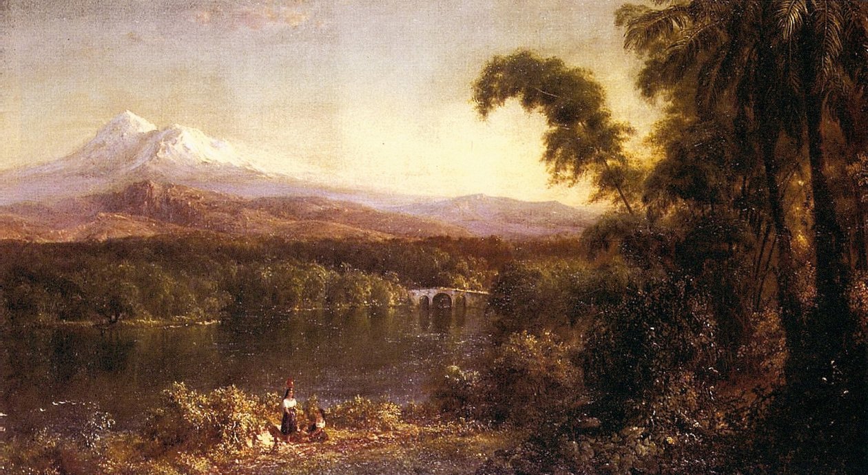 Krajobraz ekwadorski, 1877 autorstwa Frederic Edwin Church