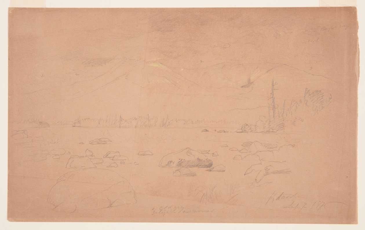 Mt. Katahdin i Turner autorstwa Frederic Edwin Church