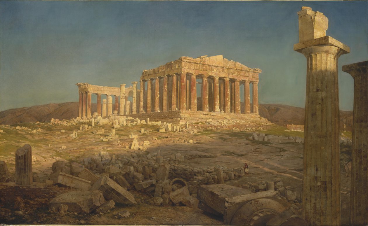 Partenon autorstwa Frederic Edwin Church