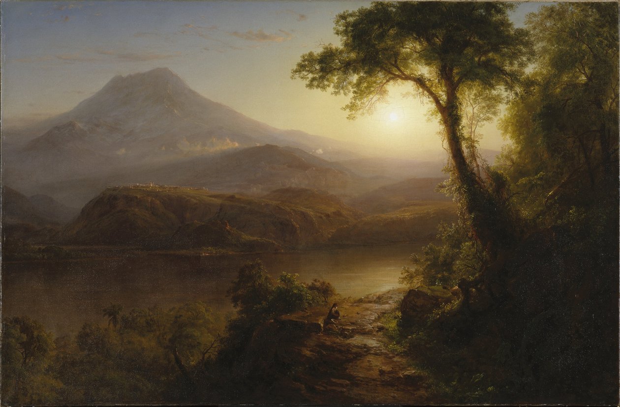 Tropikalna sceneria autorstwa Frederic Edwin Church