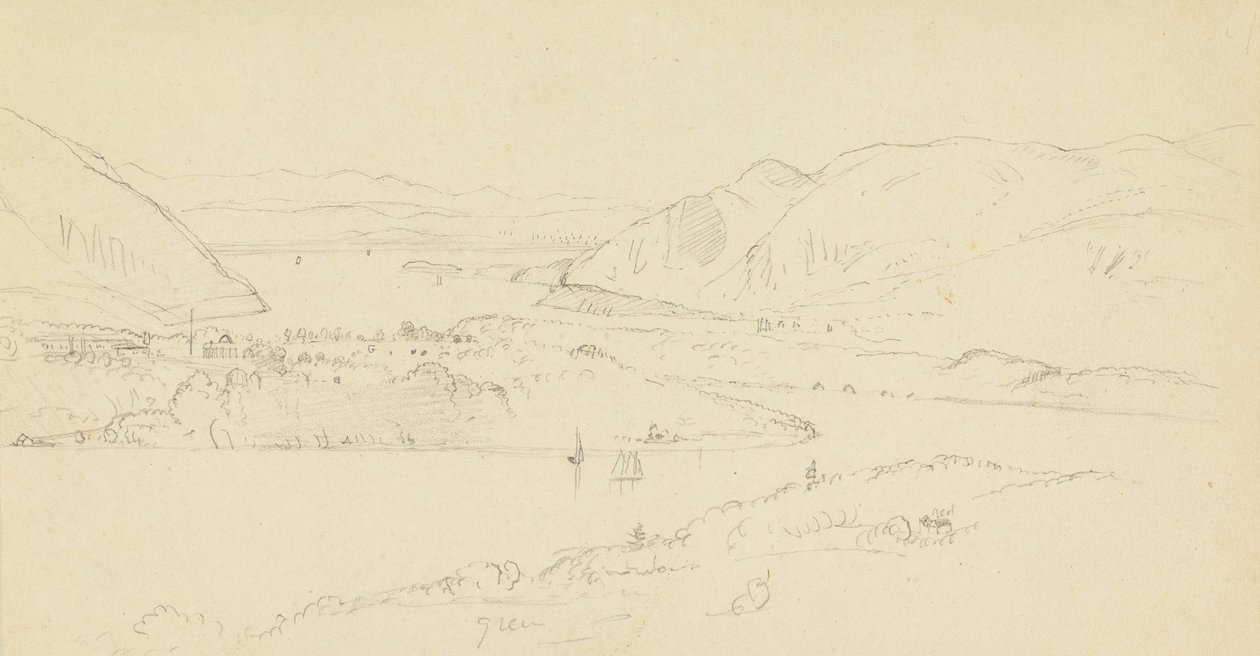 Widok na West Point z Castle Rock autorstwa Frederic Edwin Church