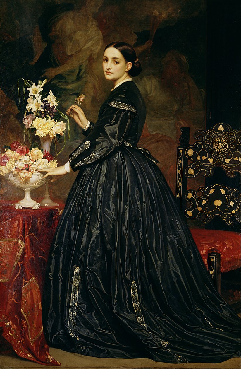 Pani James Guthrie, c.1864-5 autorstwa Frederic Leighton