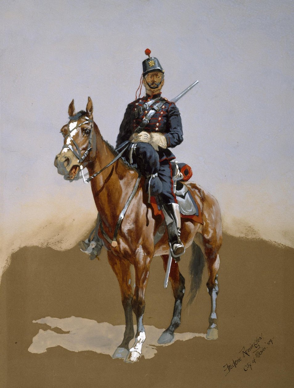 Żandarm autorstwa Frederic Remington