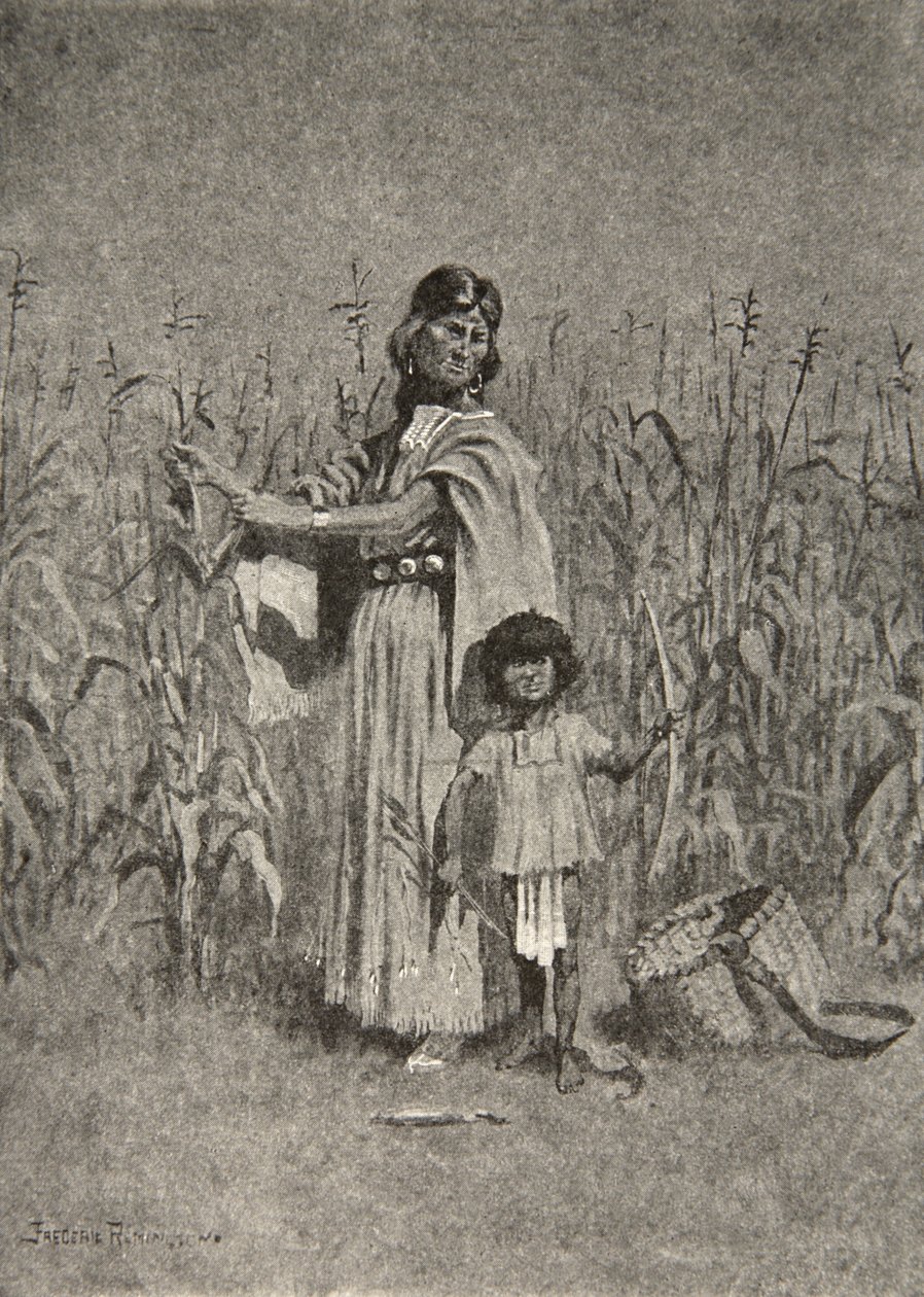 To były kobiety, które jesienią Zdarły żółte łuski żniw, z Pieśni o Hiawatha Henry