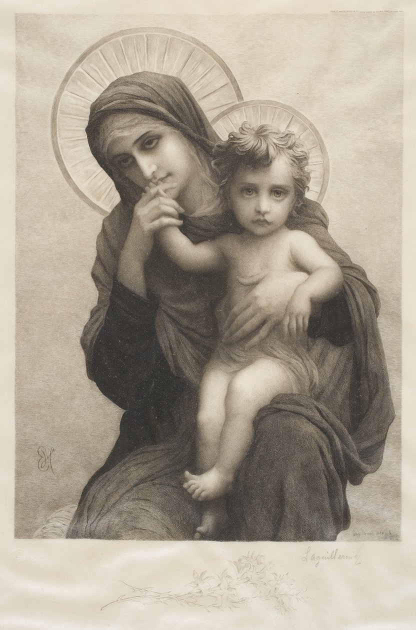 Madonna z Dzieciątkiem autorstwa Frederic Auguste Laguillermie