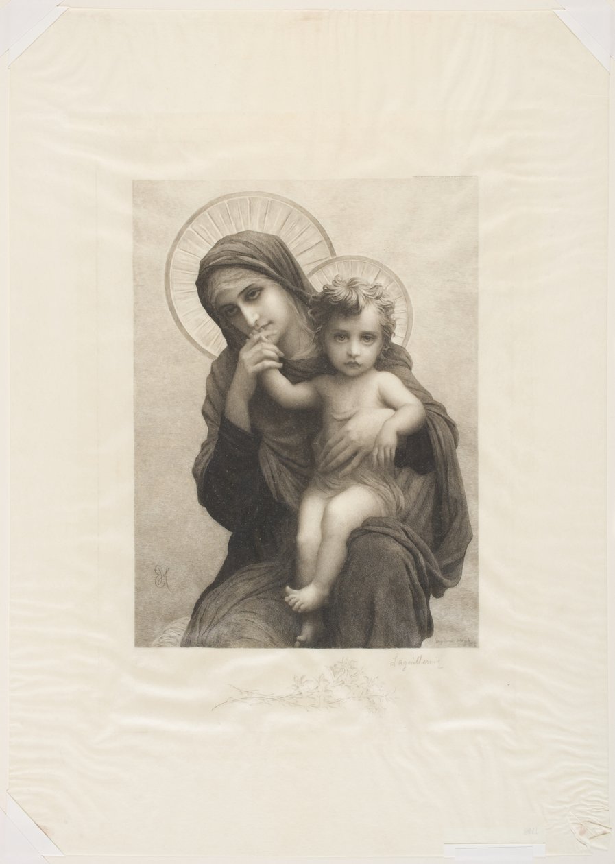 Madonna z Dzieciątkiem autorstwa Frederic Auguste Laguillermie