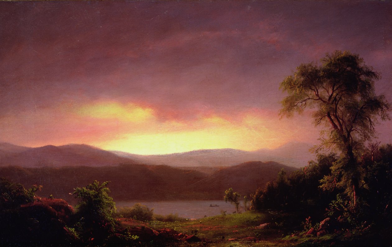 Krajobraz Catskill, ok. 1858-60 autorstwa Frederic Edwin Church