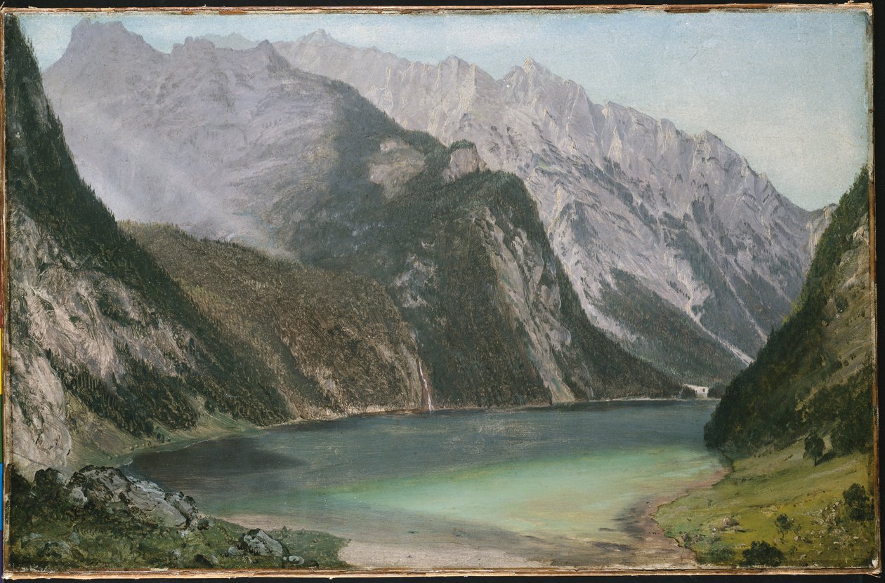 Jezioro Alpejskie autorstwa Frederic Edwin Church