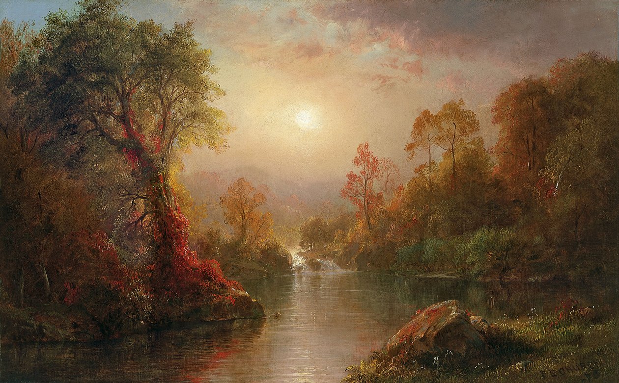 Jesień autorstwa Frederic Edwin Church