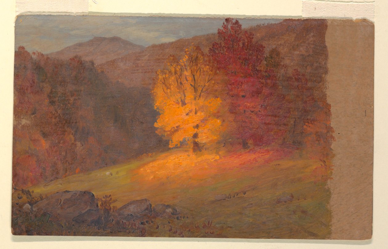 Jesienny krajobraz autorstwa Frederic Edwin Church